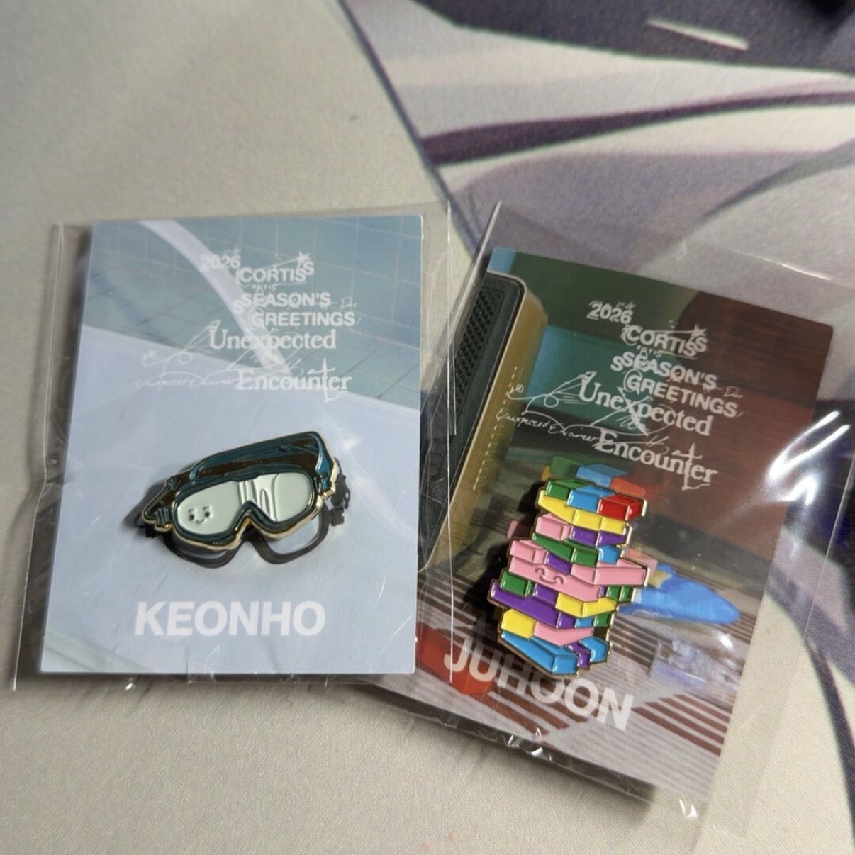 PORTE-CLÉS EN PELUCHE CORTIS