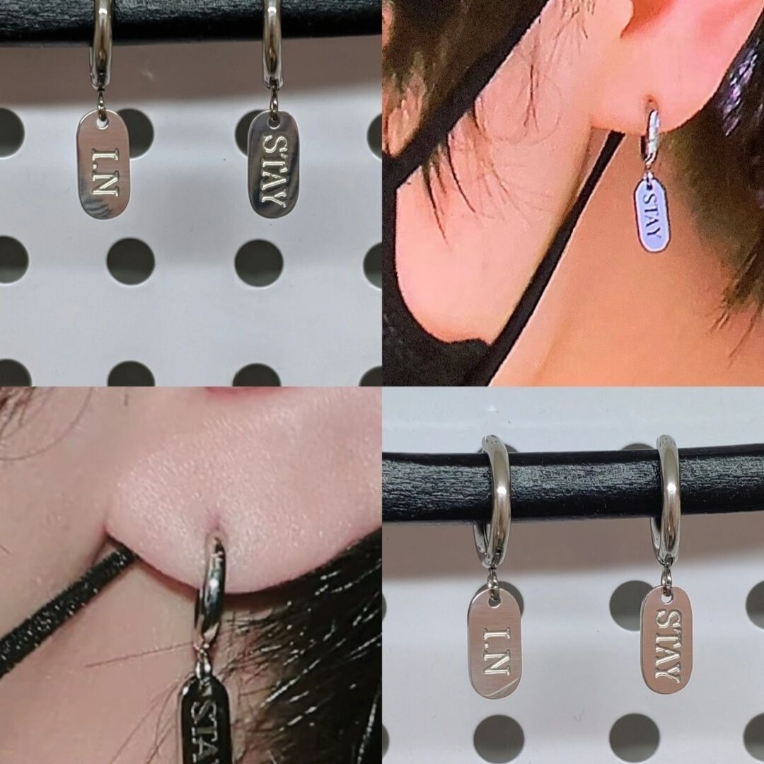 STRAY KIDS BOUCLES D'OREILLES STAY FALL IN LOVE