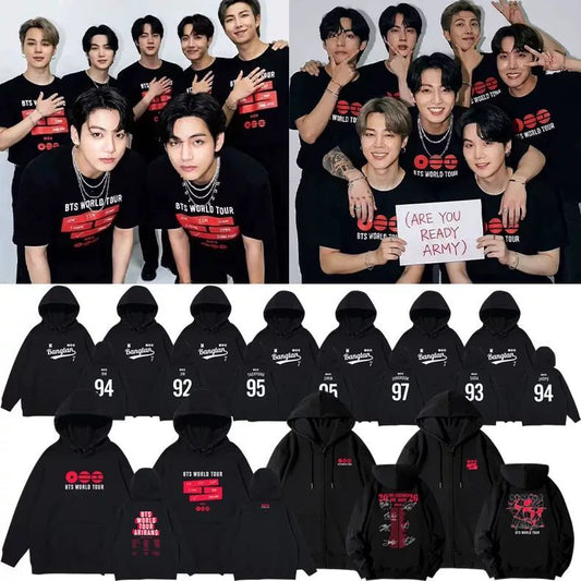 BTS WORLD TOUR 2026 HOODIES