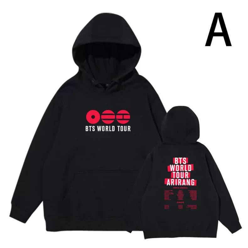 BTS WORLD TOUR 2026 HOODIES
