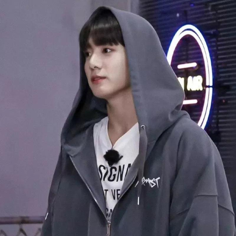 Sweat à capuche zippé BTS JUNGKOOK ARMYST