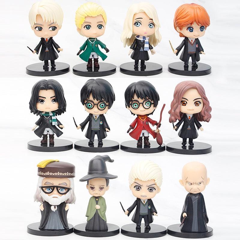KIT AVEC 12 FIGURINES HARRY POTTER