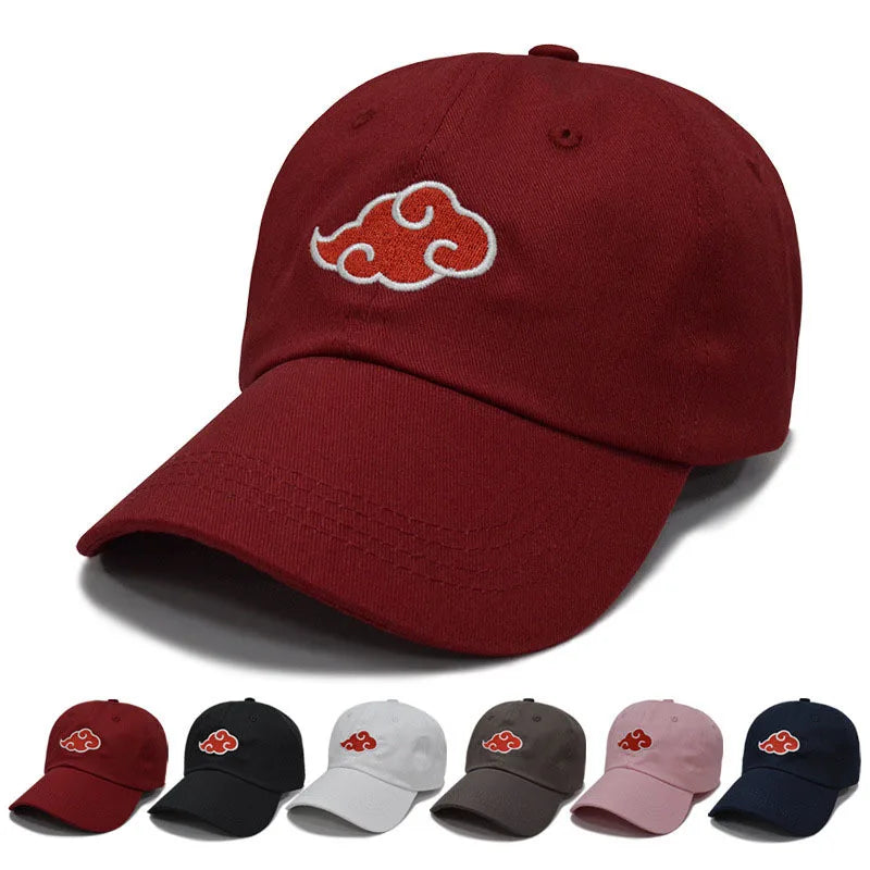 Casquette Naruto Merch en coton brodée