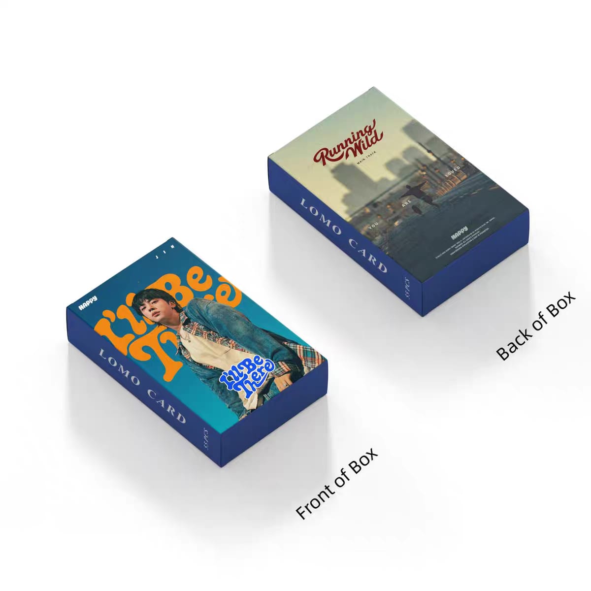 55 cartes photo BTS Jin