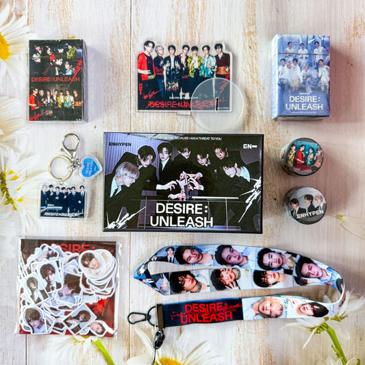 KIT ROMANCE ENHYPEN : UNTOLD 161 PCS (COFFRET CADEAU AVEC DIVERS ARTICLES !✨)