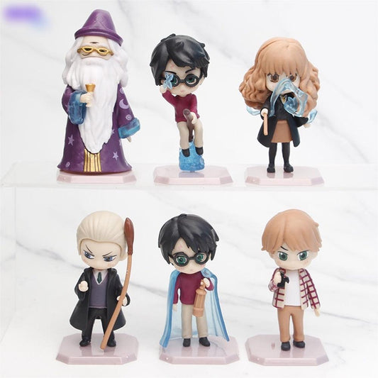 KIT DE FIGURINES HARRY POTTER 6 PIÈCES
