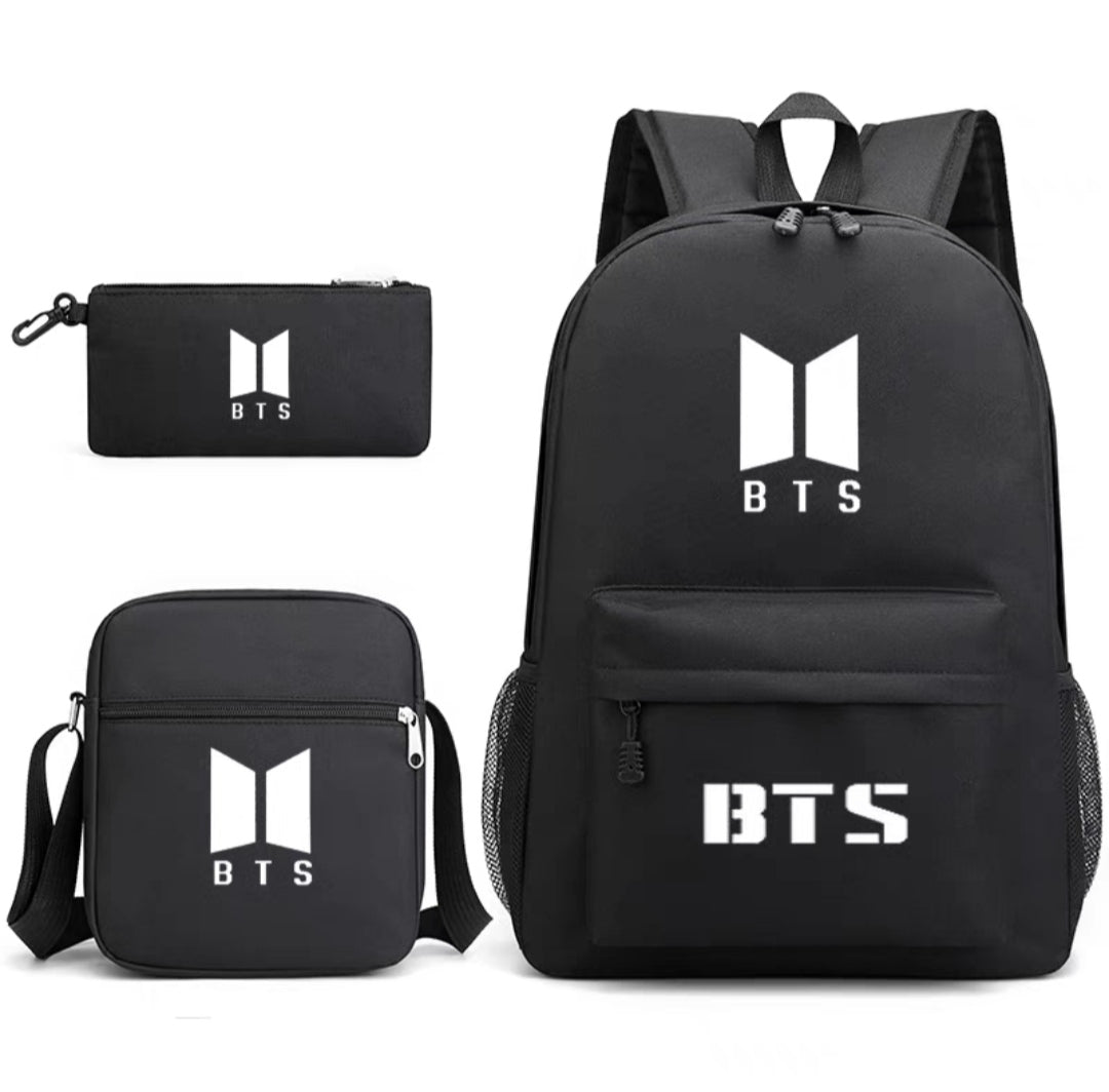 KIT SAC À DOS, ÉTUI ET SAC BTS
