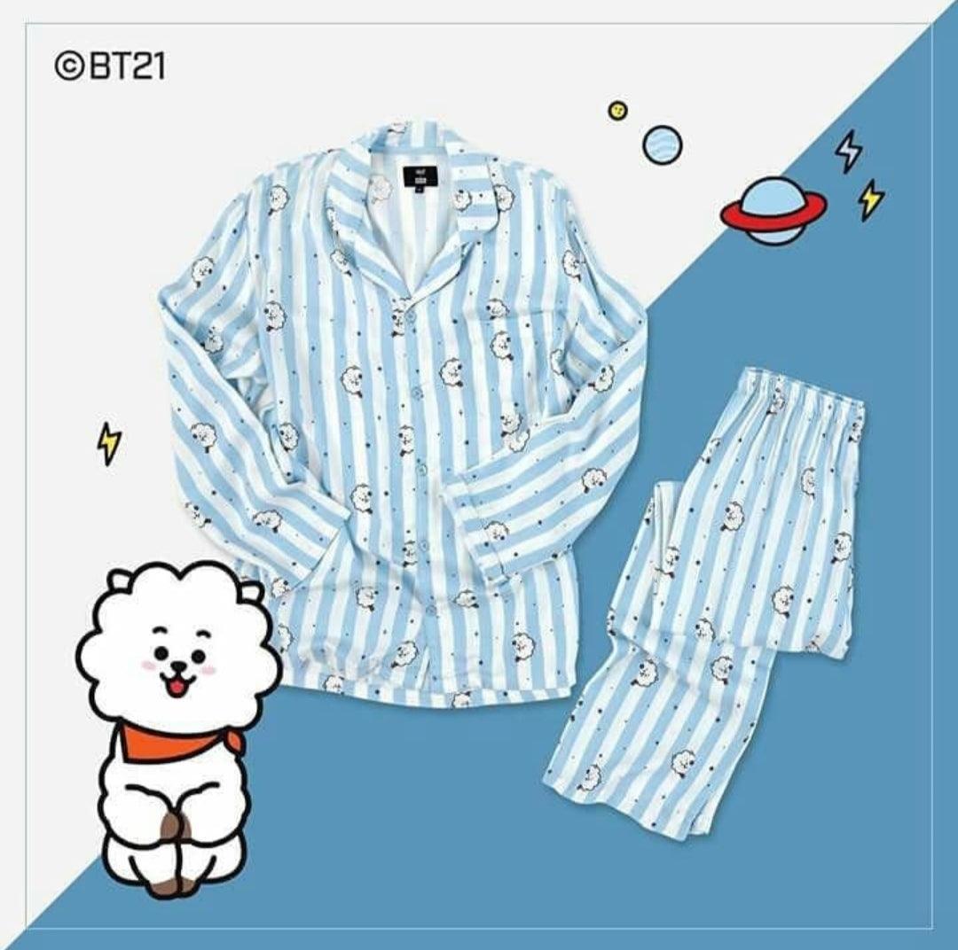BT21 BTS PYJAMA (tous les personnages)