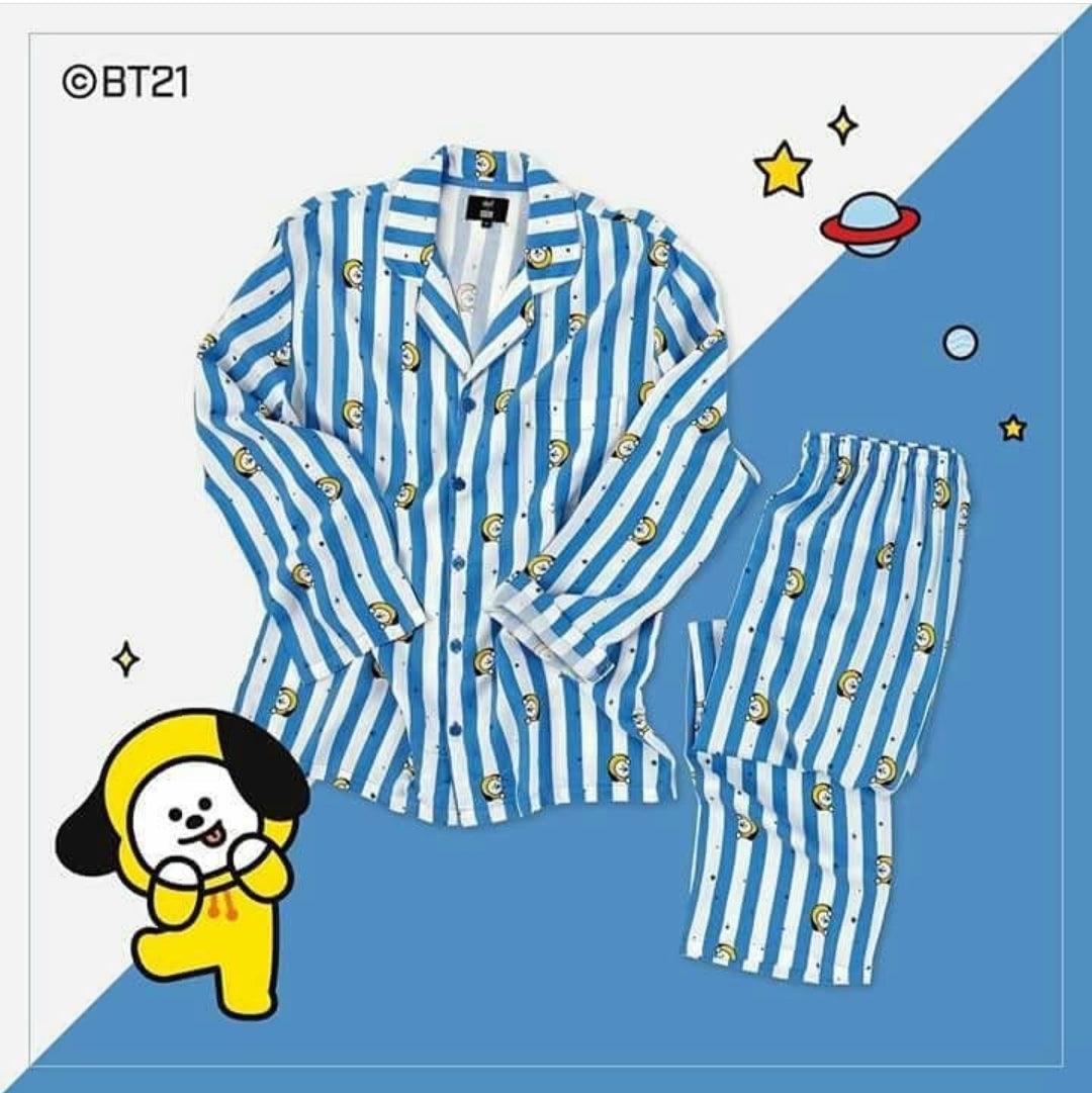 BT21 BTS PYJAMA (tous les personnages)