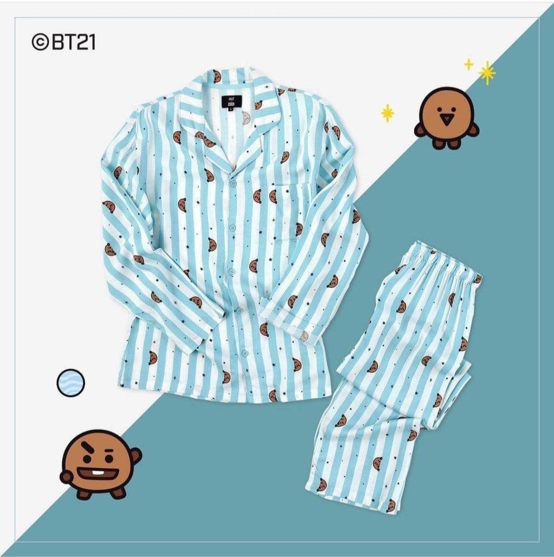 BT21 BTS PYJAMA (tous les personnages)