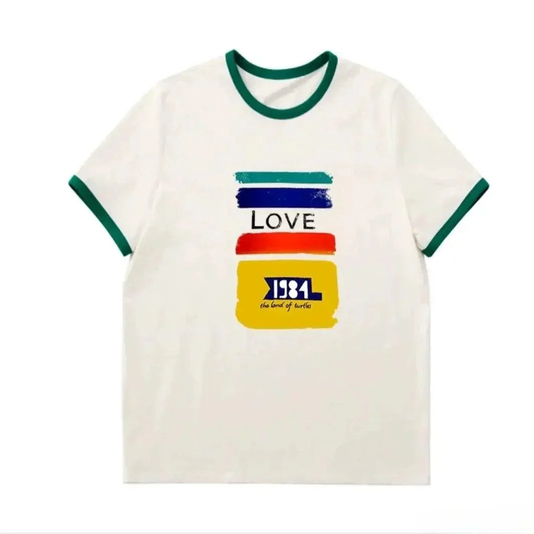 T-SHIRT BTS JIMIN ËQUAL LOVE 1984 100% COTON