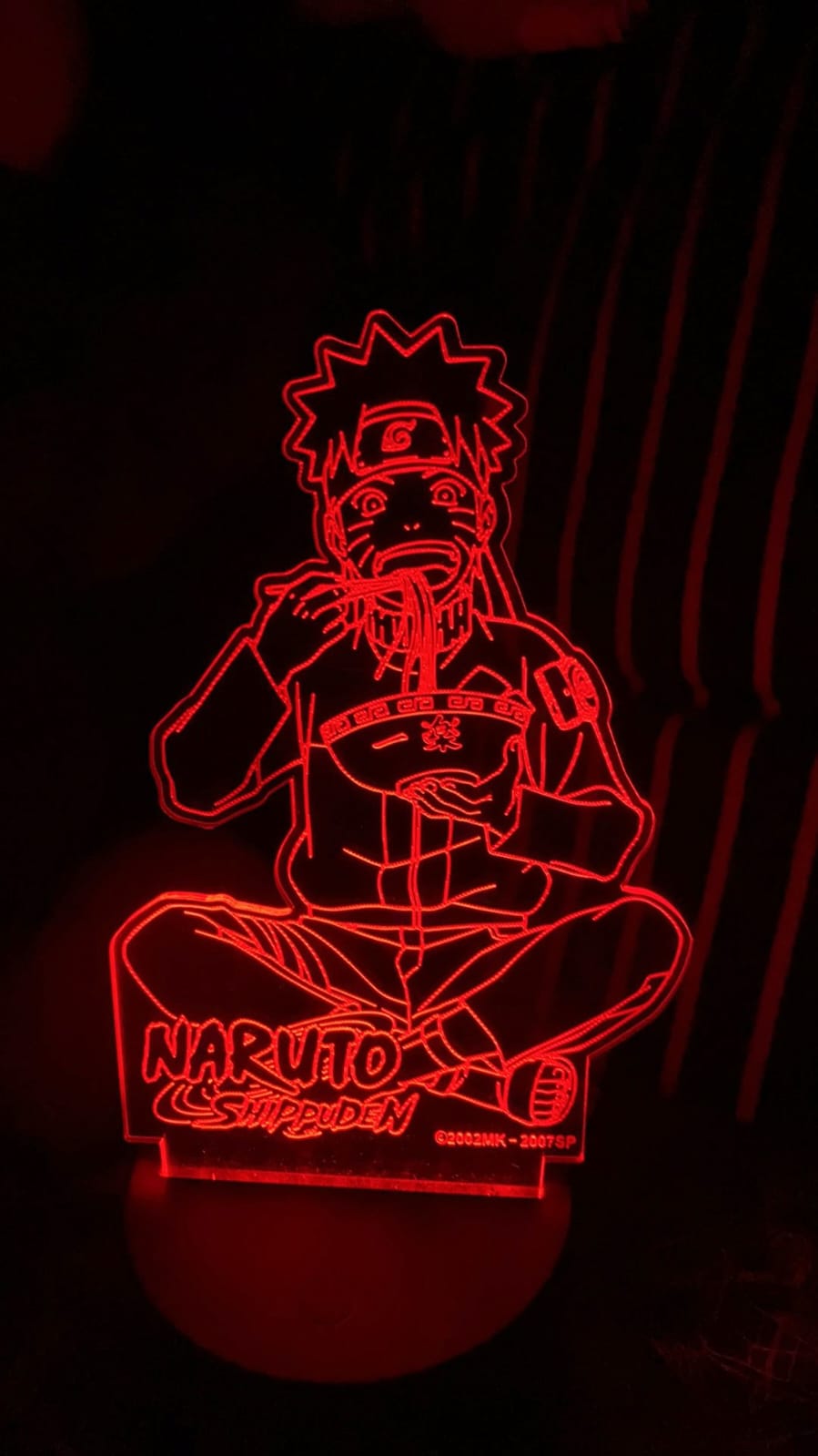 LUMINAIRE NARUTO LED 7 COULEURS