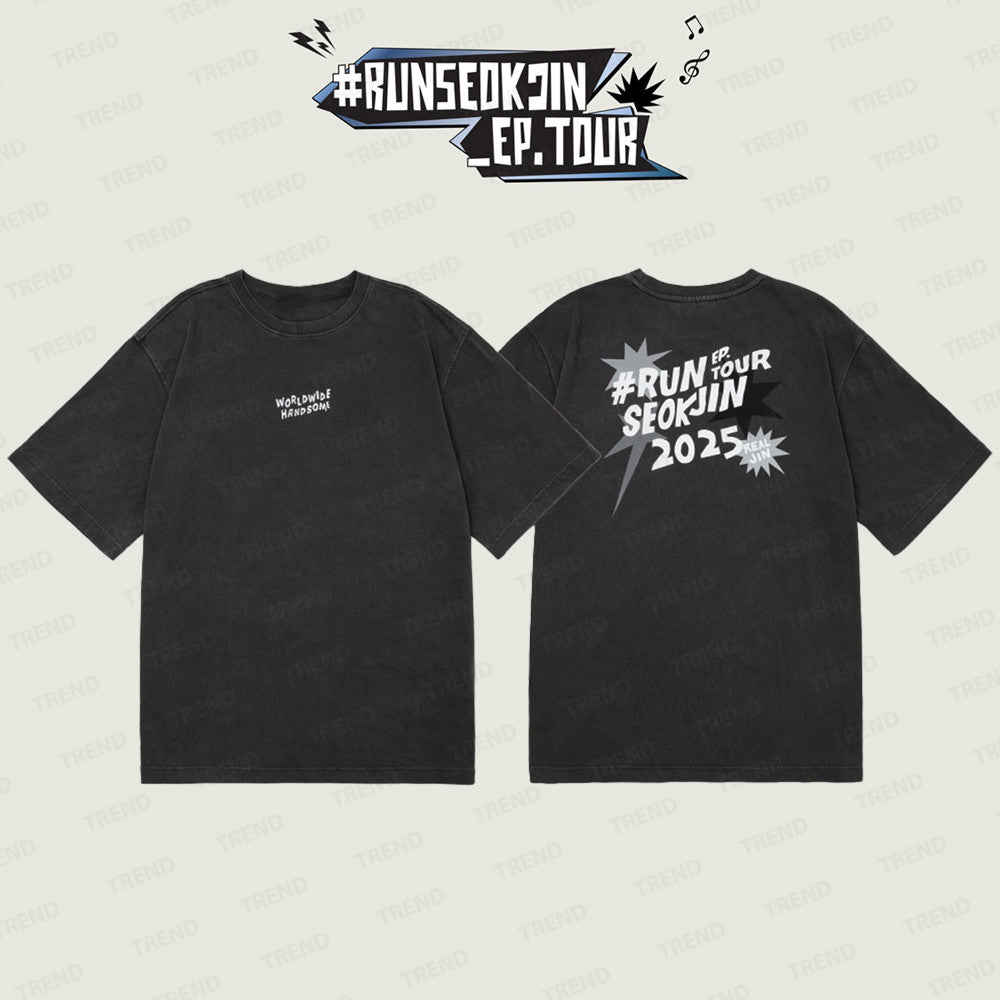 T-SHIRTS JIN RUNSEOKJIN TOUR 100% COTON - PLUSIEURS OPTIONS !✨