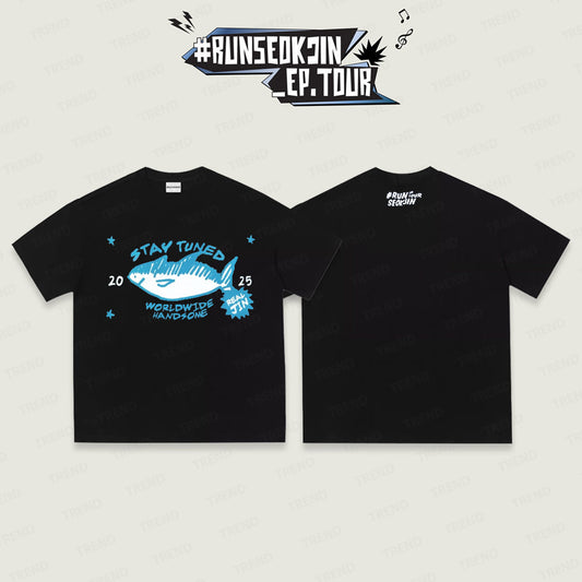 T-SHIRTS JIN RUNSEOKJIN TOUR 100% COTON - PLUSIEURS OPTIONS !✨