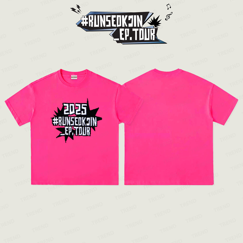 T-SHIRTS JIN RUNSEOKJIN TOUR 100% COTON - PLUSIEURS OPTIONS !✨