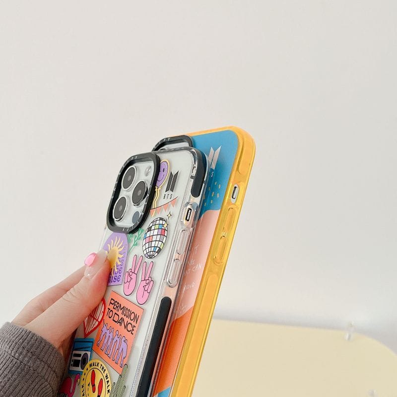 COQUES DE TÉLÉPHONE PORTABLE BTS PERMISSION TO DANCE - IPHONE DIFFÉRENTS MODÈLES !