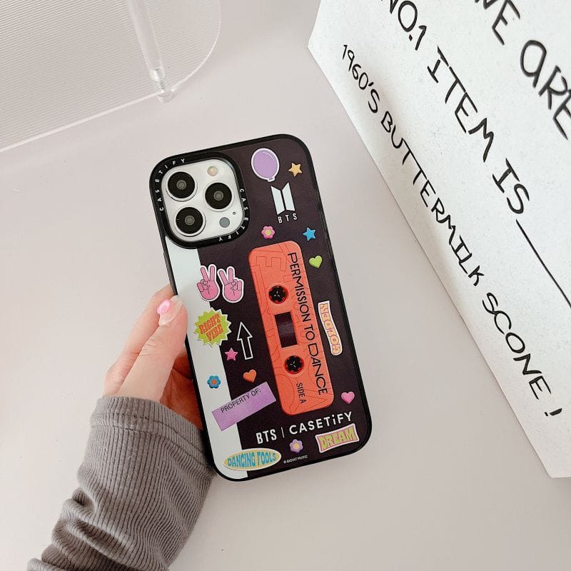 COQUES DE TÉLÉPHONE PORTABLE BTS PERMISSION TO DANCE - IPHONE DIFFÉRENTS MODÈLES !
