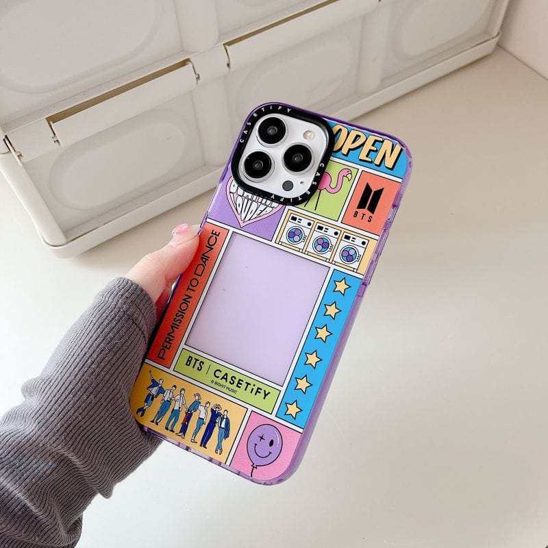 COQUES DE TÉLÉPHONE PORTABLE BTS PERMISSION TO DANCE - IPHONE DIFFÉRENTS MODÈLES !