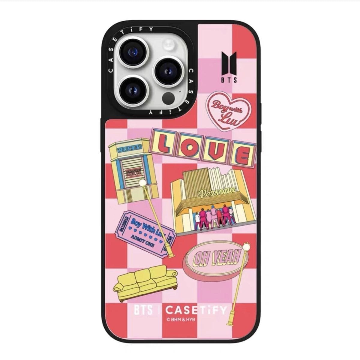 COQUES DE TÉLÉPHONE PORTABLE BTS BOY WITH LUV - IPHONE DIFFÉRENTS MODÈLES !