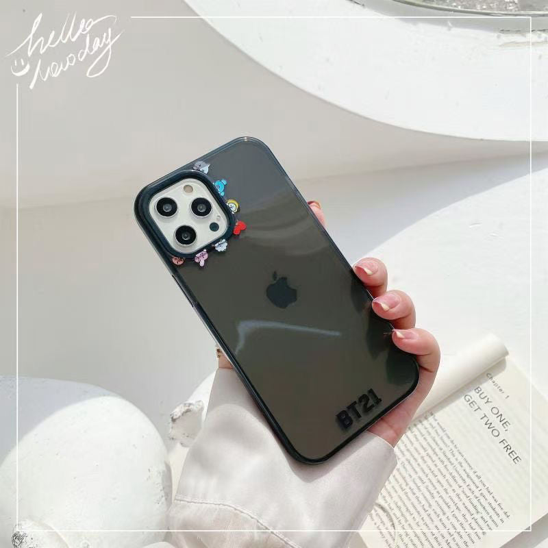 COQUES DE TÉLÉPHONE PORTABLE BTS BT21 - IPHONE DIFFÉRENTS MODÈLES !