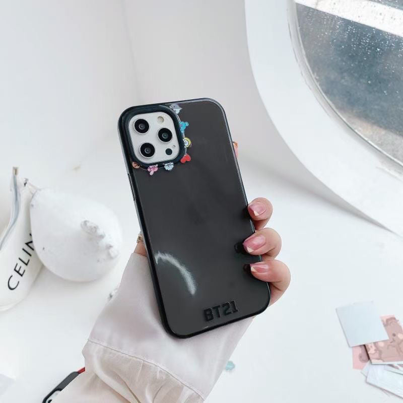 COQUES DE TÉLÉPHONE PORTABLE BTS BT21 - IPHONE DIFFÉRENTS MODÈLES !