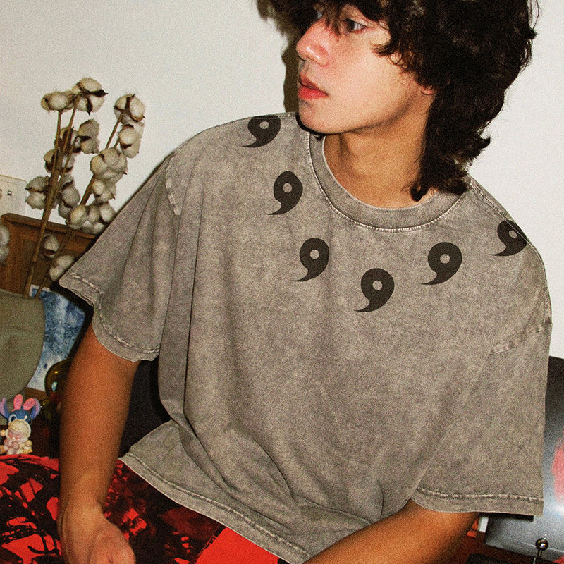 T-SHIRT NARUTO MERCH 100% COTON