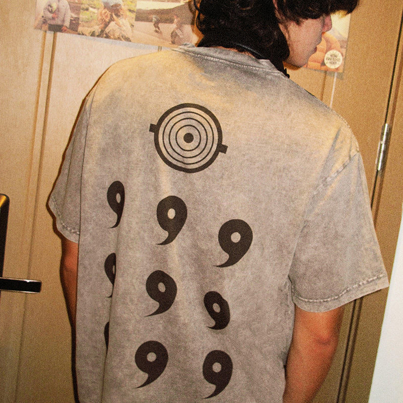 T-SHIRT NARUTO MERCH 100% COTON