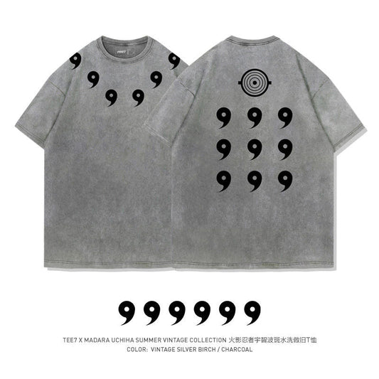 T-SHIRT NARUTO MERCH 100% COTON