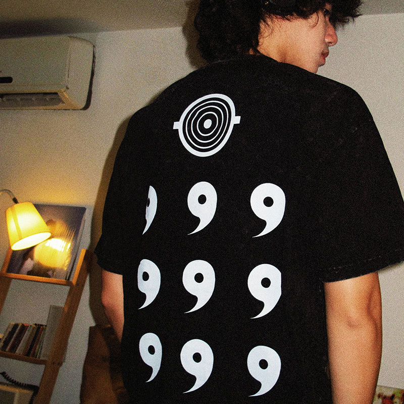 T-SHIRT NARUTO MERCH 100% COTON