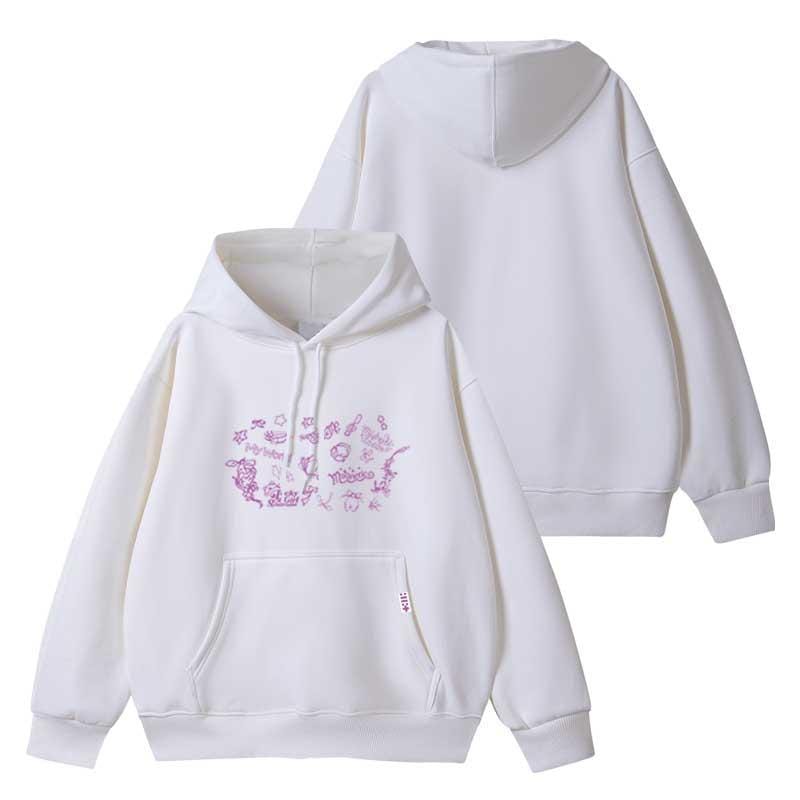 Sweat à capuche Illit Super Real Me