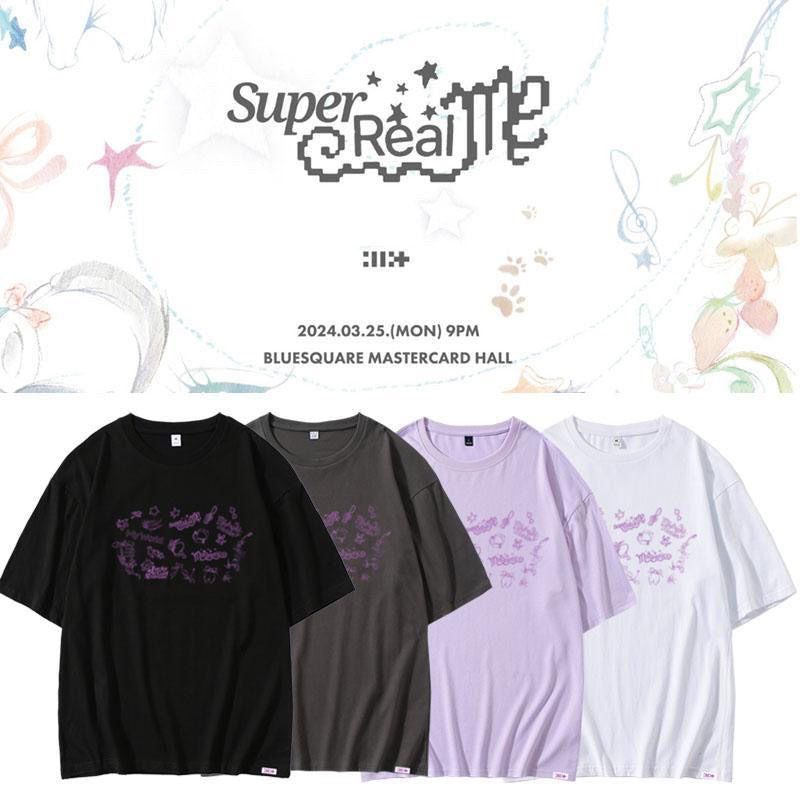 T-SHIRT ILLIT SUPER REAL ME 100% COTON