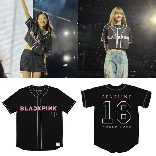 T-SHIRT BLACKPINK DEADLINE 100% COTON
