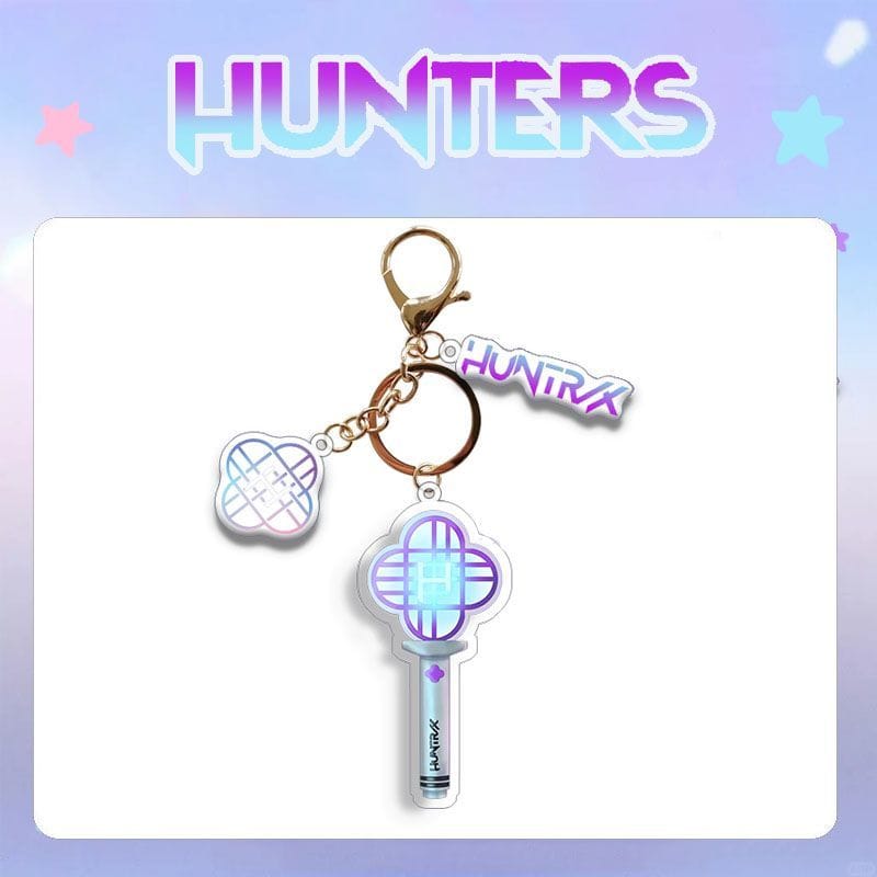 PORTE-CLÉS KPOP DEMON HUNTERS HUNTR/X SAJA BOYS