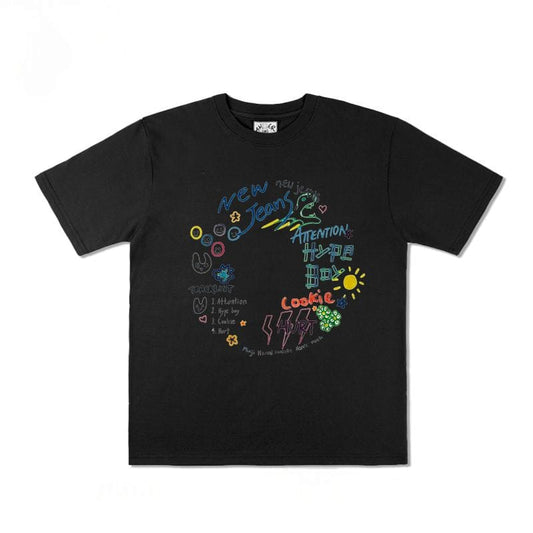 T-SHIRT NEWJEANS 100% COTON