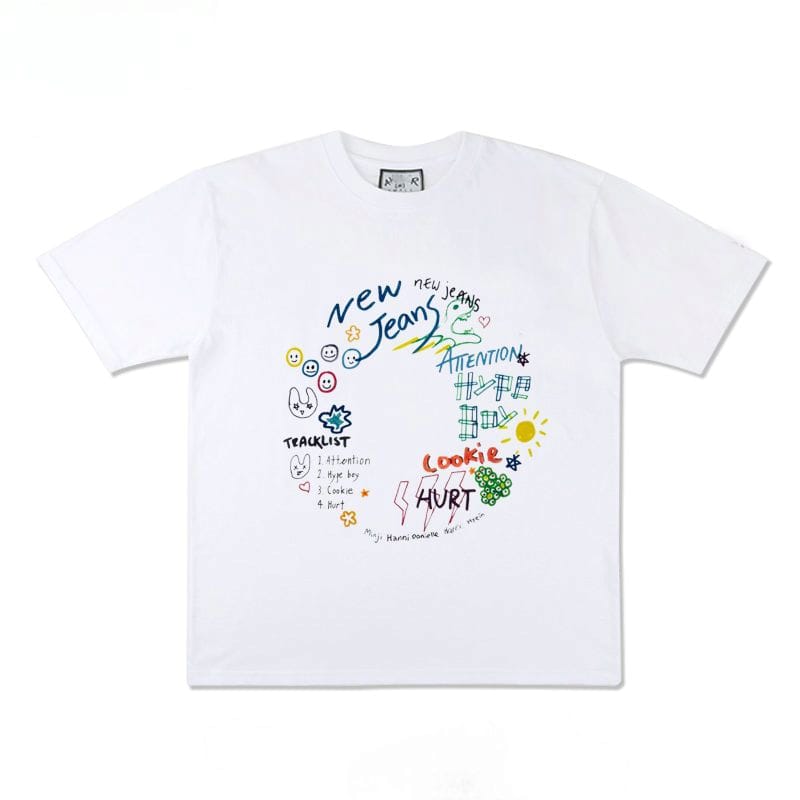 T-SHIRT NEWJEANS 100% COTON