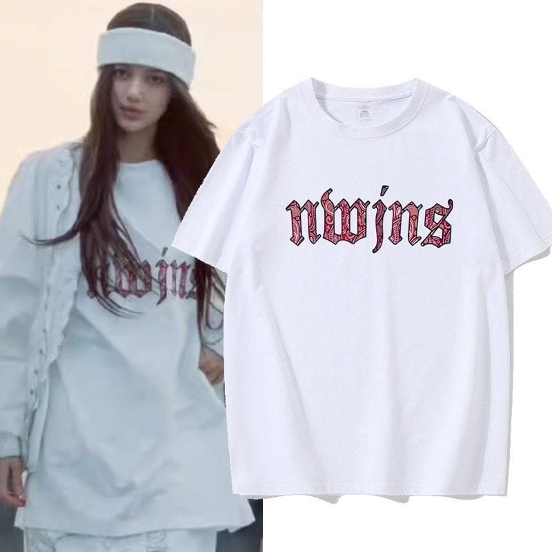 T-SHIRT NEWJEANS 100% COTON