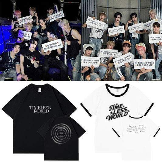 T-SHIRT ZB1 ZERO BASE ONE 100% COTON