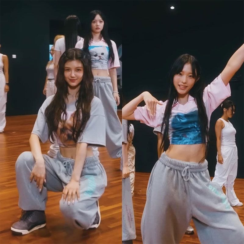 Sweat à capuche et pantalon Newjeans Bunny Camp