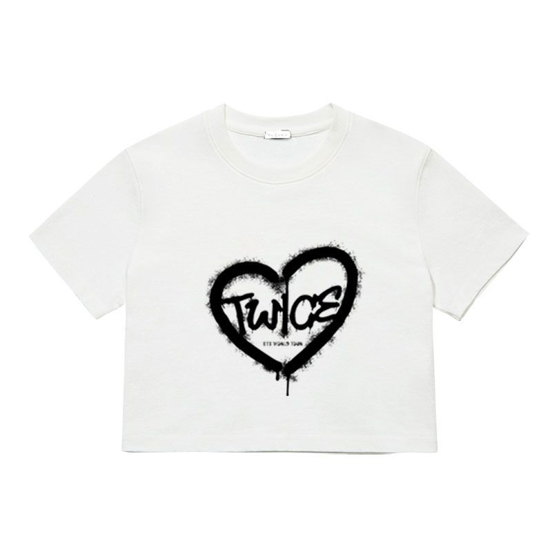 T-SHIRTS/CROPPED TWICE PRÊTS À ÊTRE 100% COTON