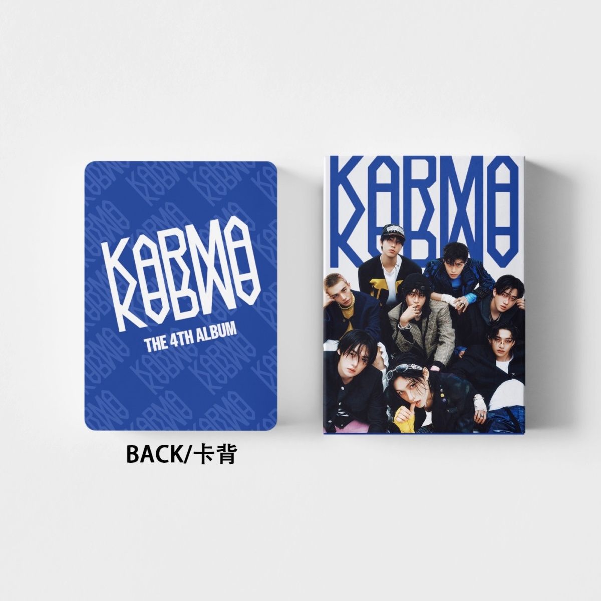 CARTES PHOTO STRAY KIDS KARMA 127 PIÈCES (55 cartes + 72 autocollants)