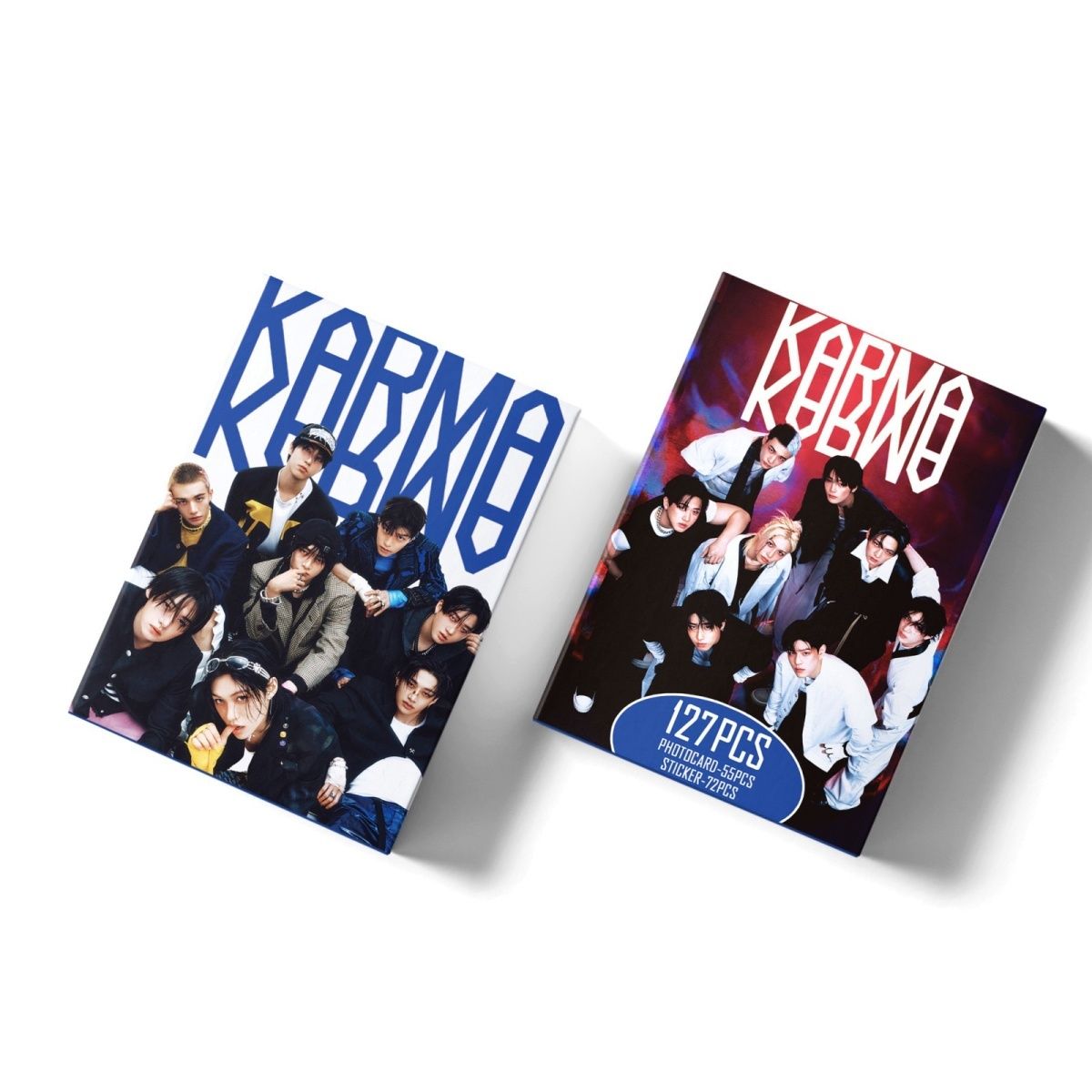 CARTES PHOTO STRAY KIDS KARMA 127 PIÈCES (55 cartes + 72 autocollants)