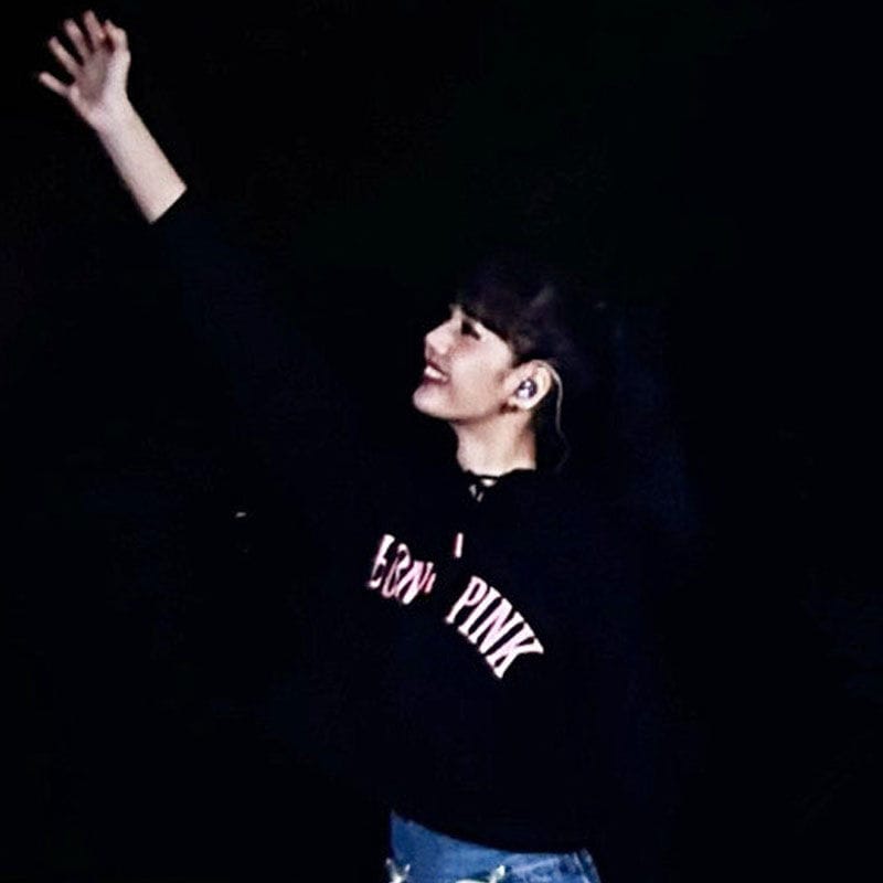 Sweat à capuche court Blackpink Born Pink