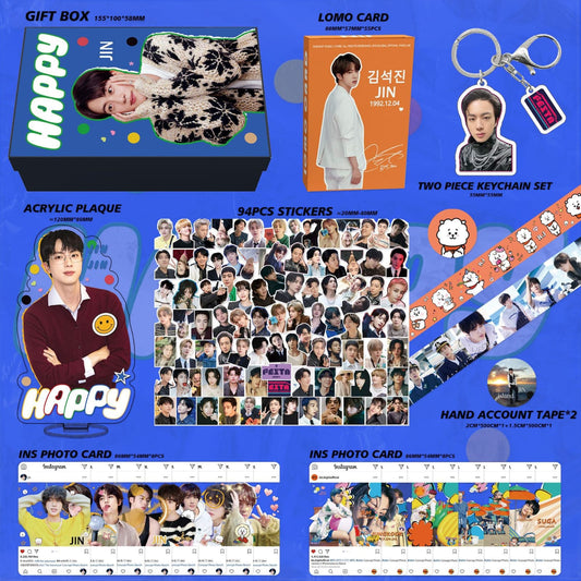 COFFRET CADEAU BTS JIN HAPPY