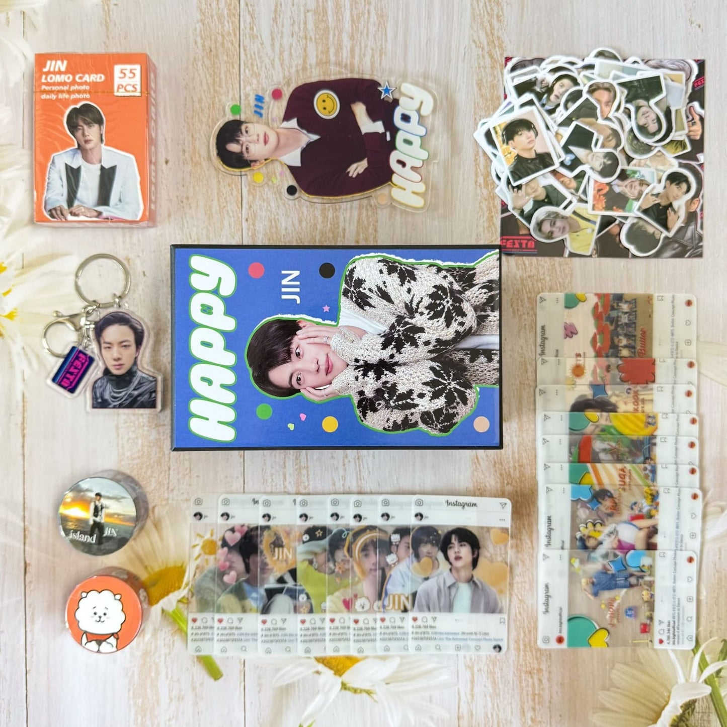 COFFRET CADEAU BTS JIN HAPPY