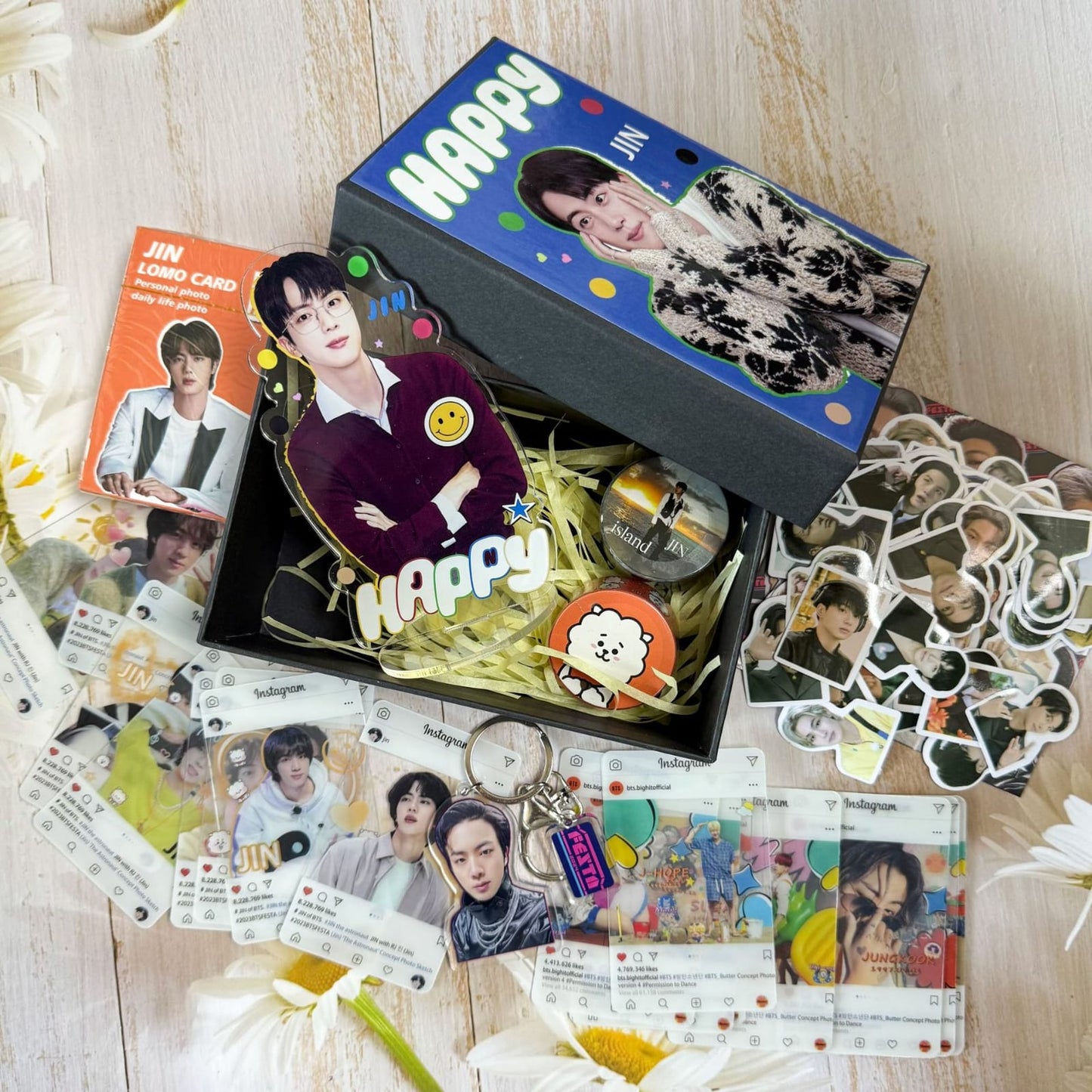 COFFRET CADEAU BTS JIN HAPPY