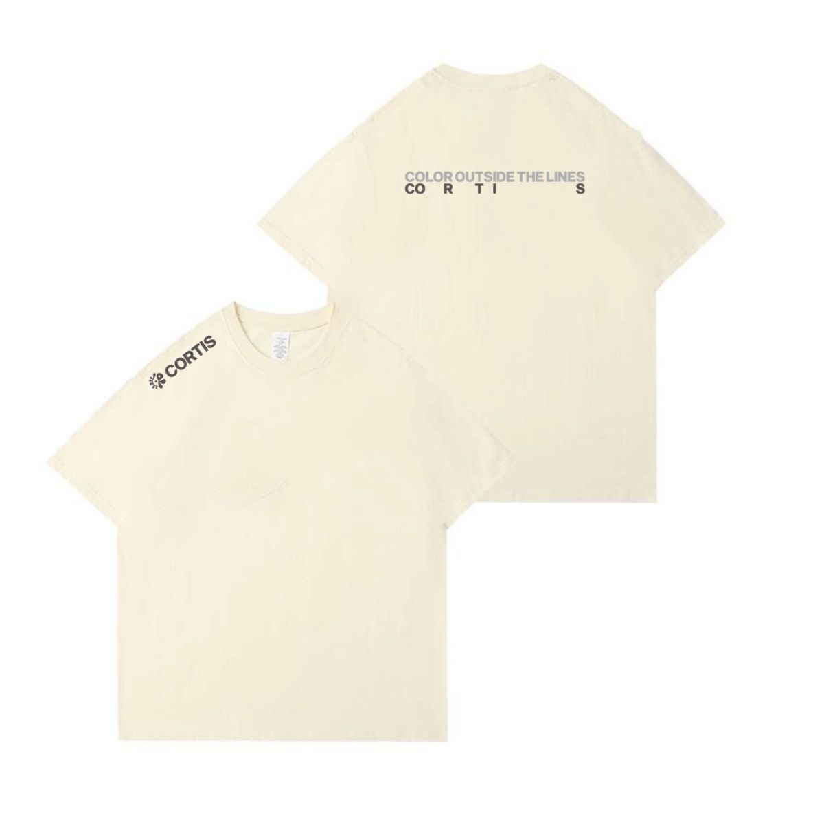 T-SHIRT CORTIS 100% COTON