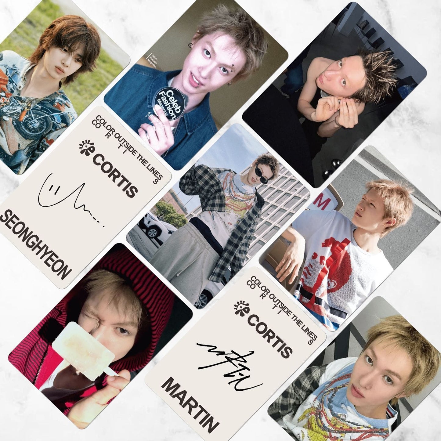 CARTES PHOTO CORTIS 55 PIÈCES