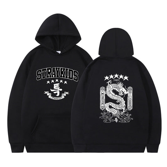 SWEAT À CAPUCHE STRAY KIDS 5 ÉTOILES - COULEURS VARIÉES ! ✨