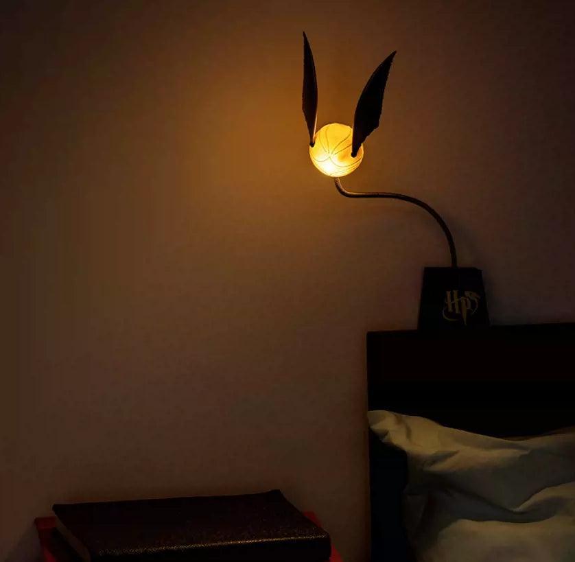 LAMPE DE LECTURE LED HARRY POTTER VIF D'OR