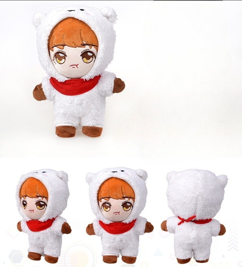 POUPÉE BTS + VÊTEMENTS BT21 (tous les membres)